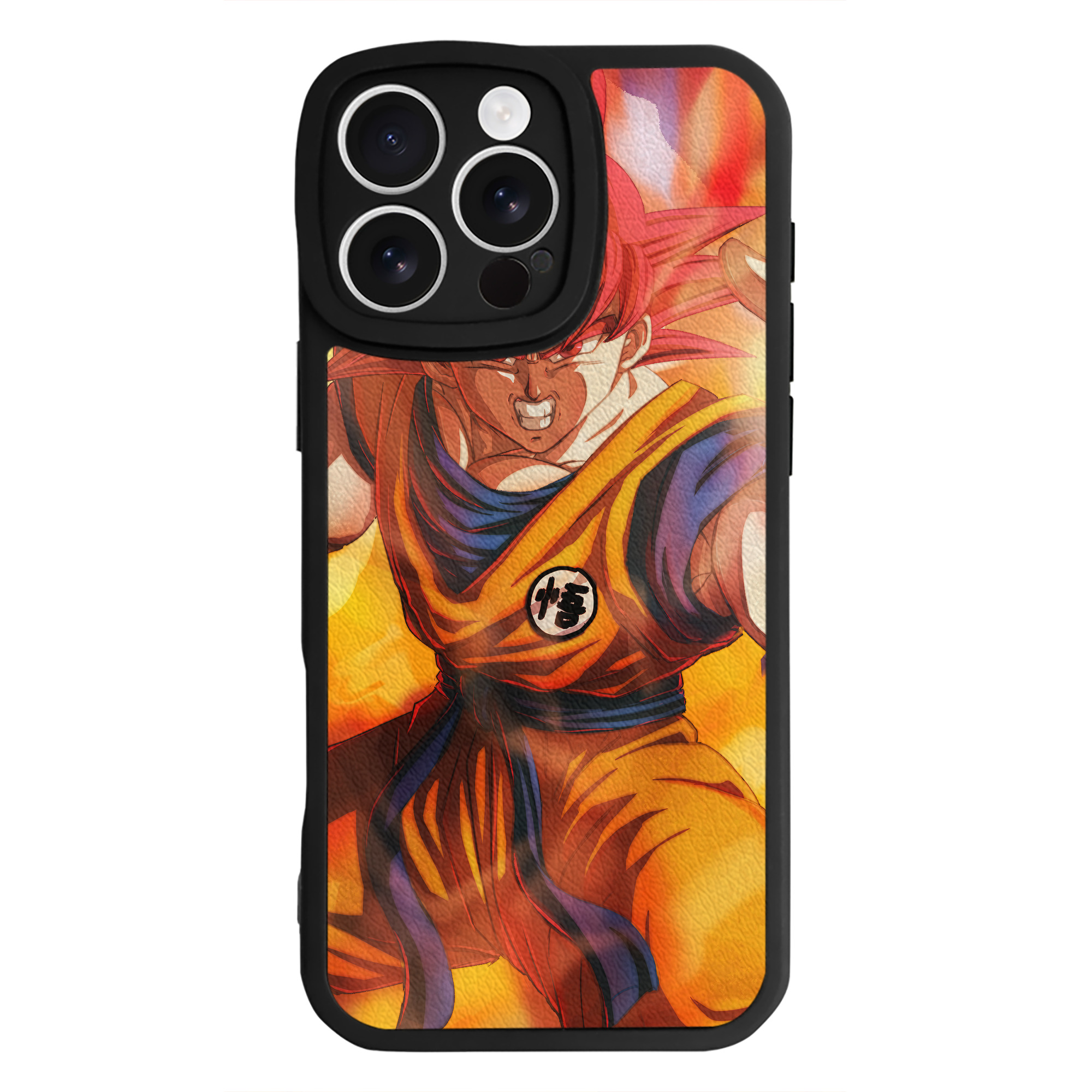 （画像用） ドラゴンボール DRAGON BALL 【iPhone 16シリーズ対応】シリコンスマホケース（レザー調） 材質：シリコン
